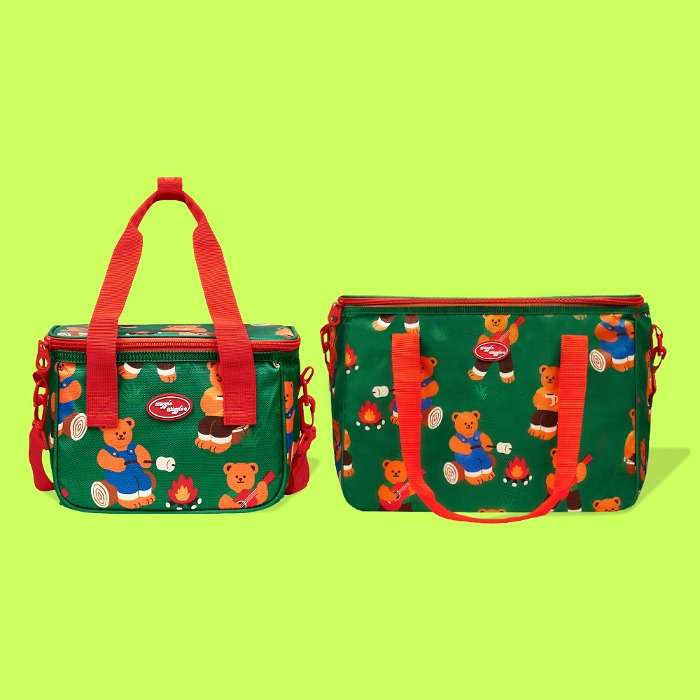 Two-Way Cooler Bag (M/L) - Camping Bear