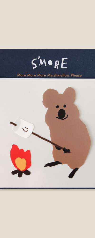 S`more QUOKKA ステッカー