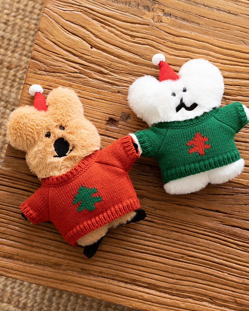 Marshville Holiday Plush Doll