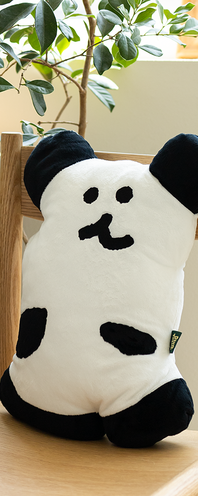 Oreo BOBO Flat Fur Cushion