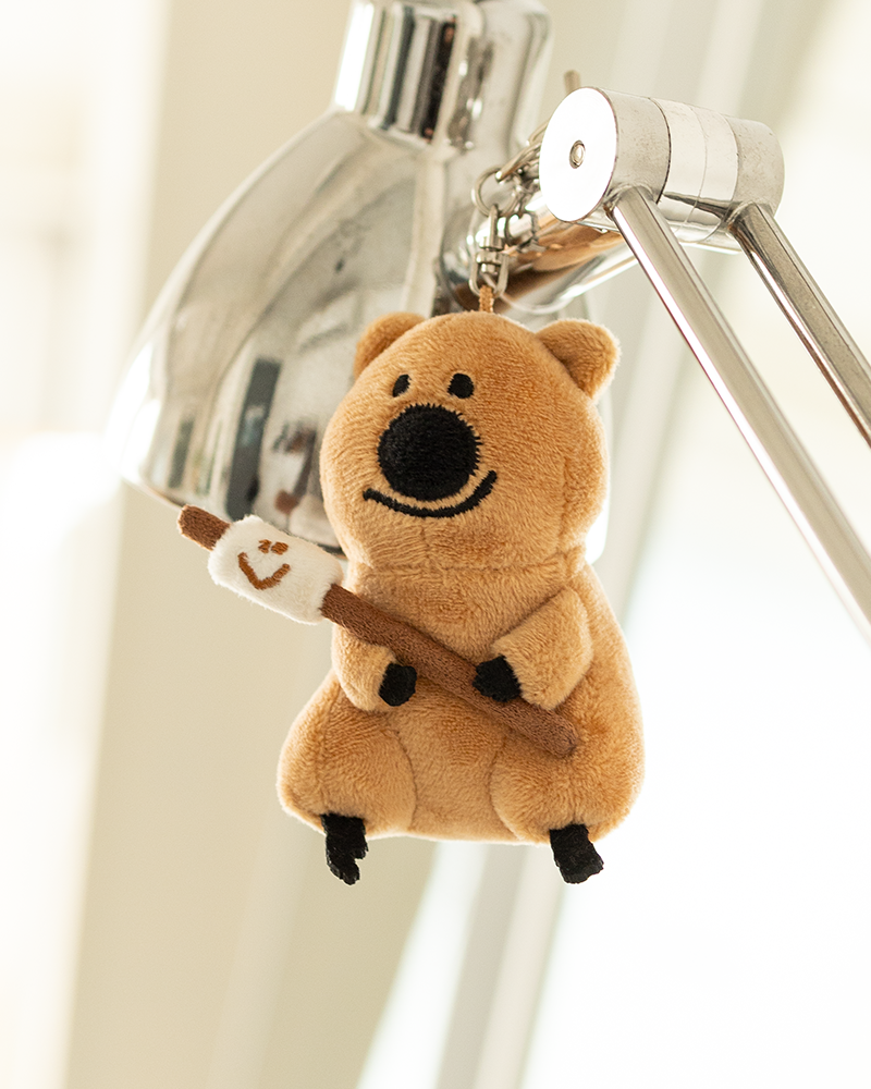 S'more Quokka Plush Doll Keyring