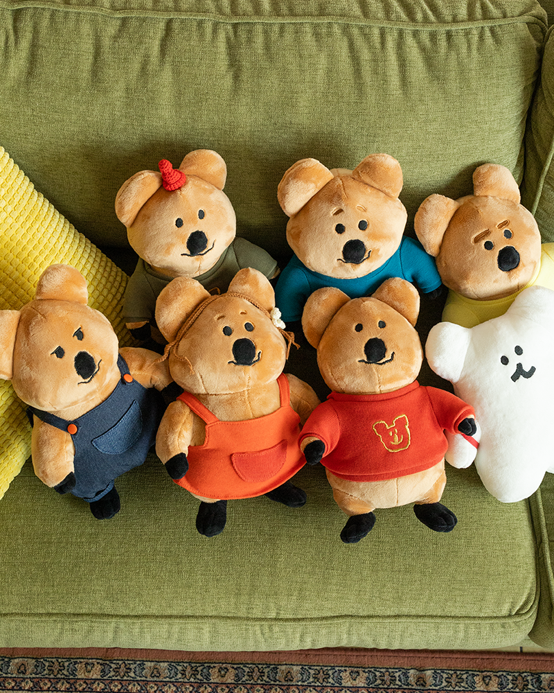 Quokka in School Plush Doll