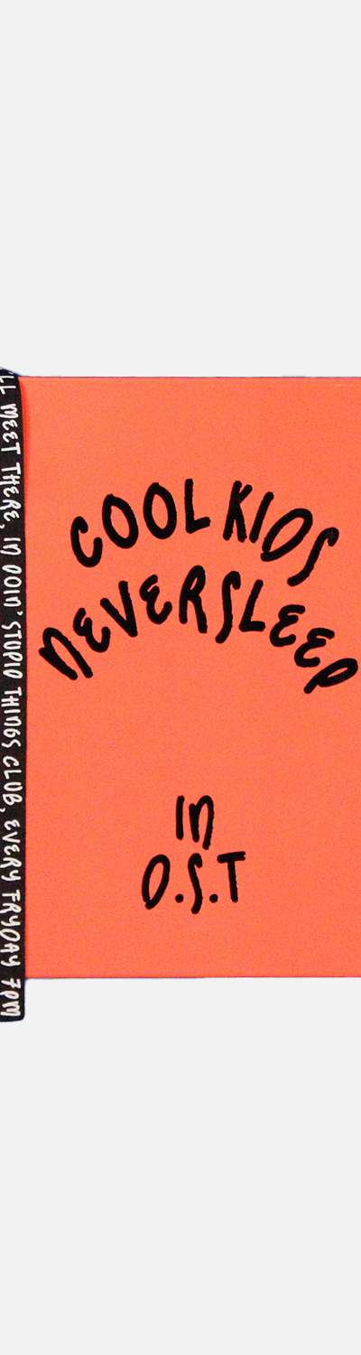 ハードカバーノート_Cool Kids