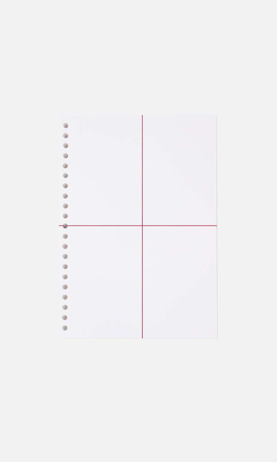 Binder Note Paper_HAH [Loose Leaf Binder Note Refill]