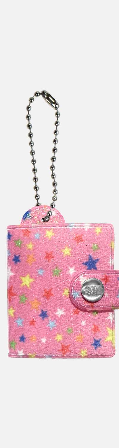 スター ミニアルバム キーホルダー_ピンク