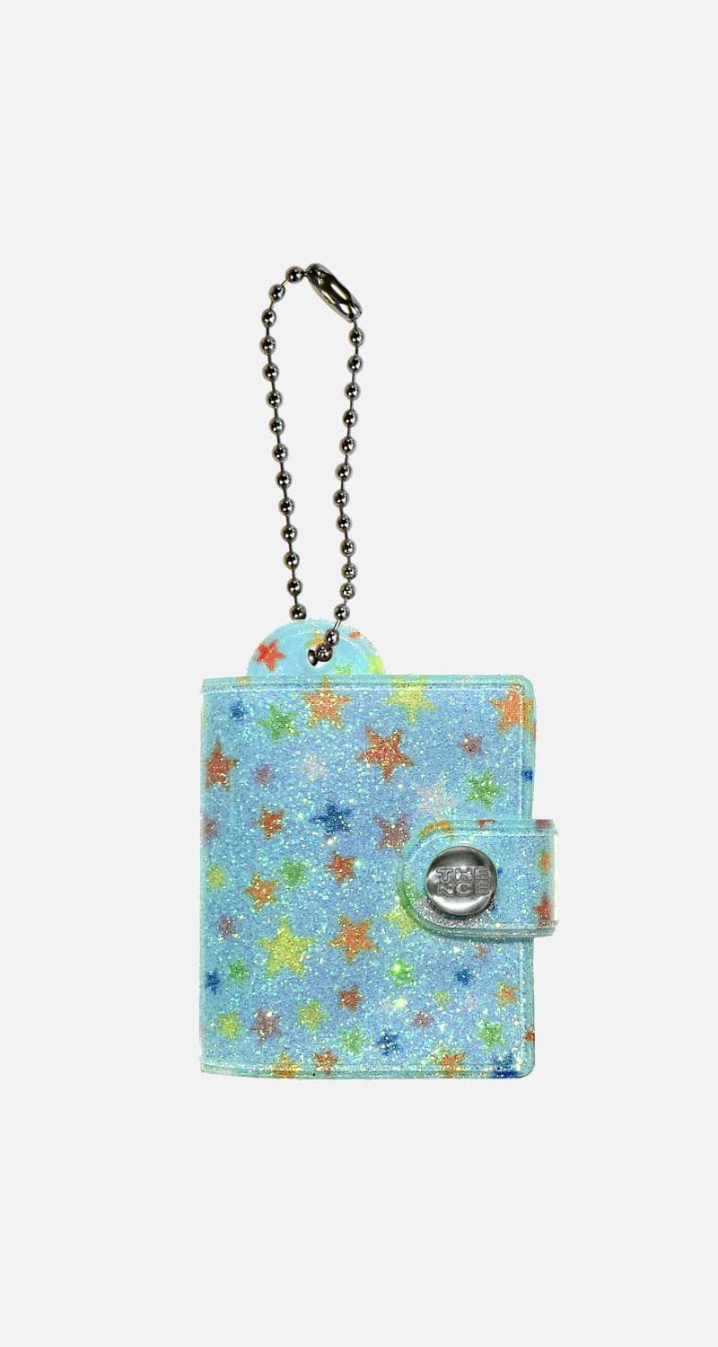 Star Mini Album Key Holder_Glitter Sky Blue