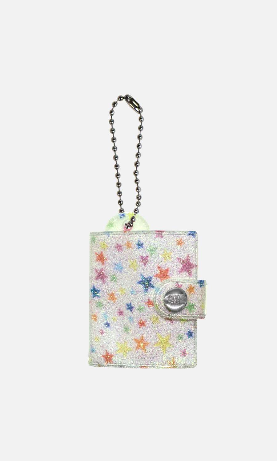 Star Mini Album Key Holder_Glitter White