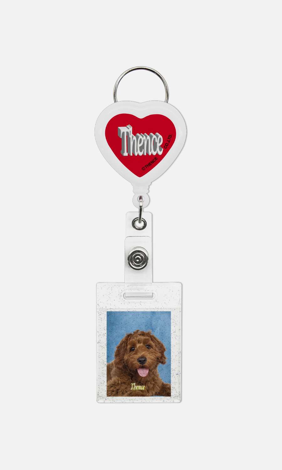 Heart Reel Photo Holder_White
