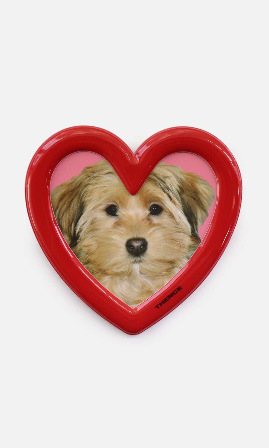 Magnet Stand Photo Frame_Heart_Red