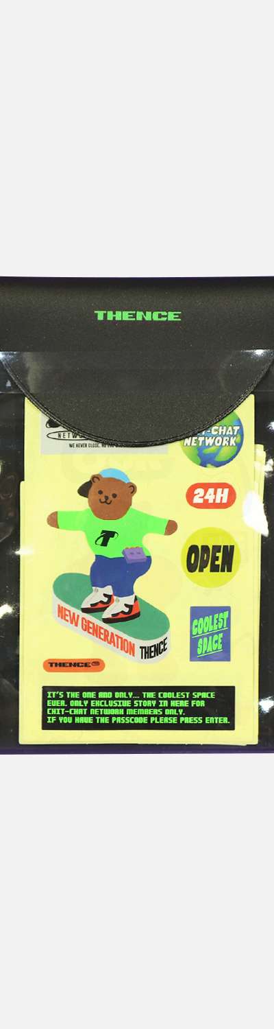 Vintage Sticker_Teddy Bear Ver.4