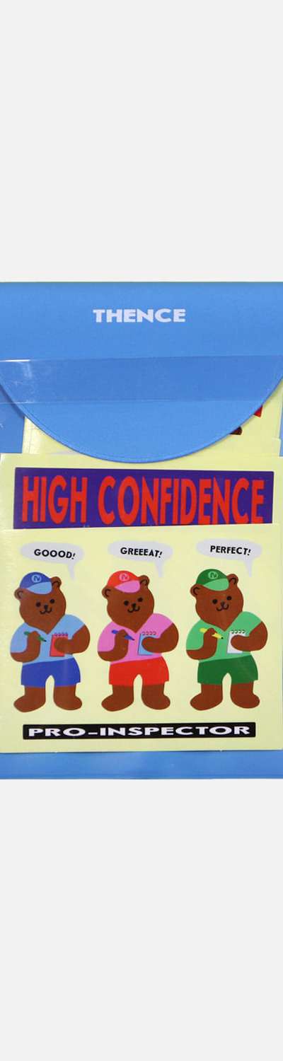 Vintage Sticker_Teddy Bear Ver.3