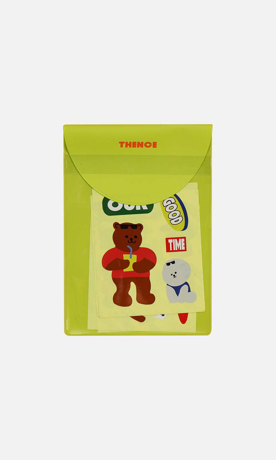 Vintage Sticker_Teddy Bear Ver.2