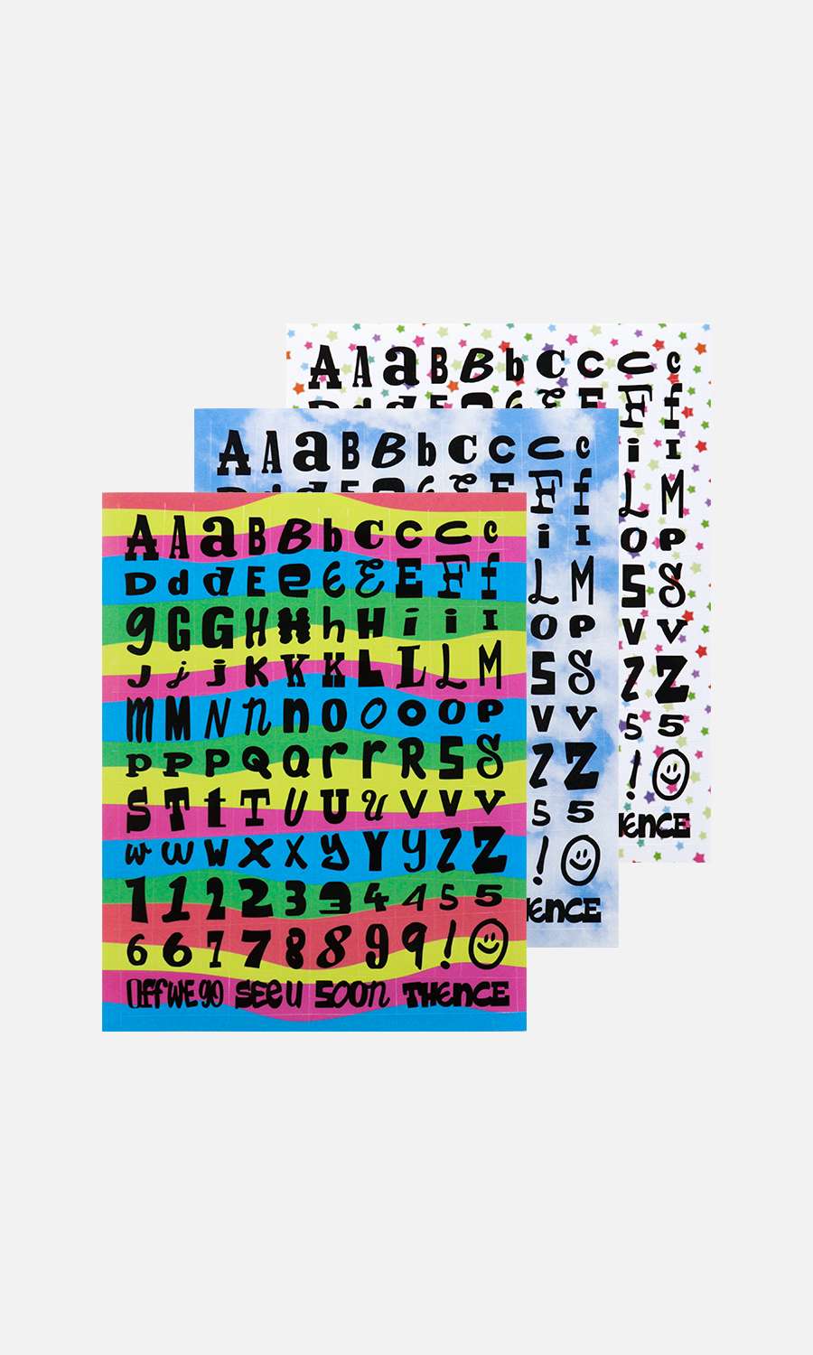 Letter Sticker Set_Ver.7