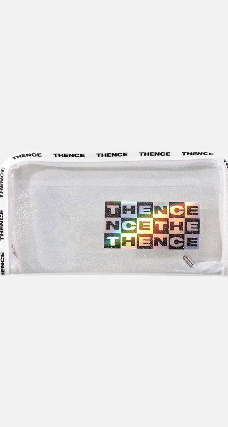 Glitter Sewing Pouch_White