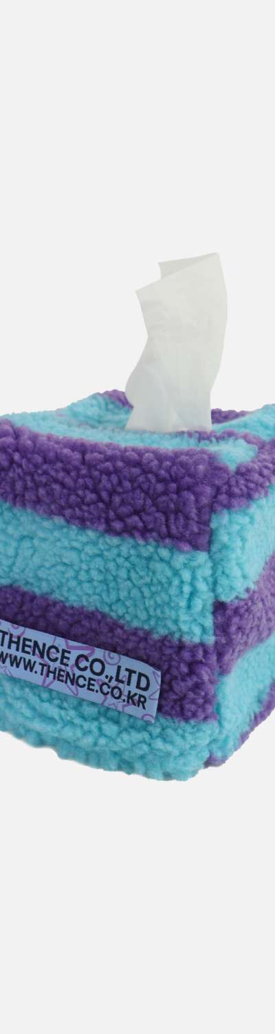 Fluffy Tissue Cover_Stripe