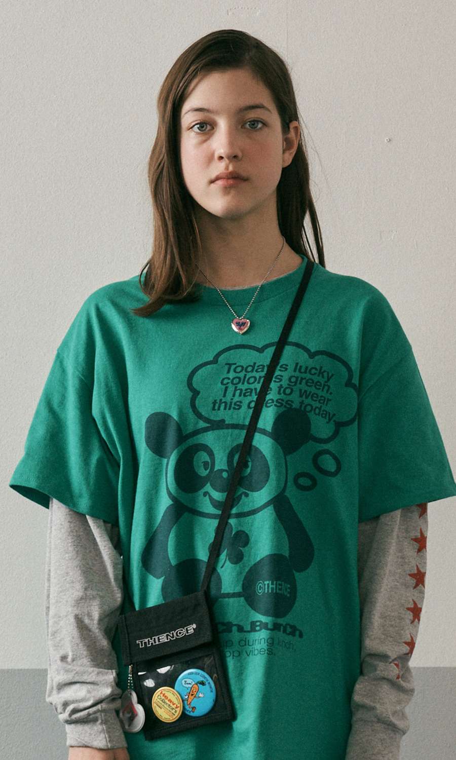 Boxy Half Tee_TLB_Green