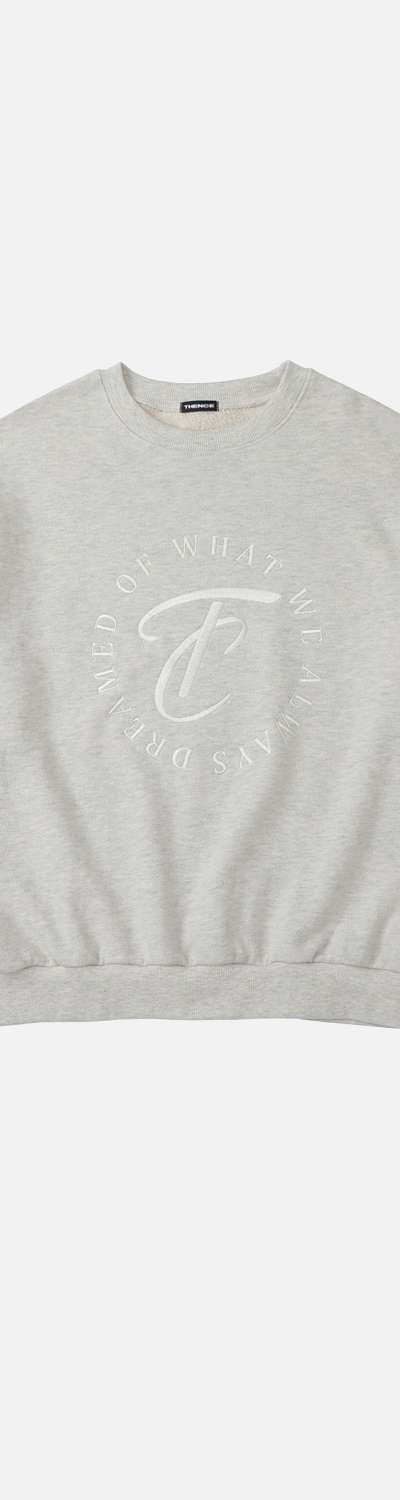 Logo Sweat Shirts_Grey