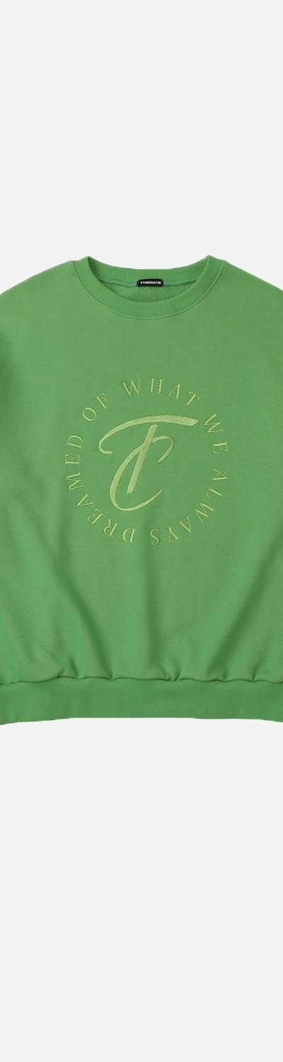Logo Sweatshirt_Green