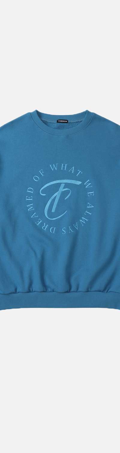 Logo Sweat Shirt_Blue