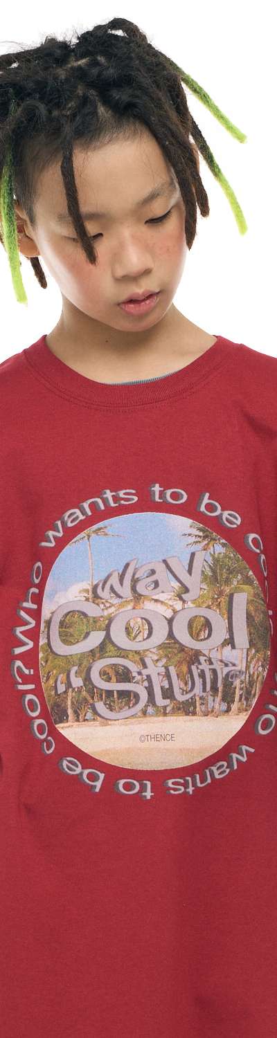 Boxy Half Tee_WCS_Red