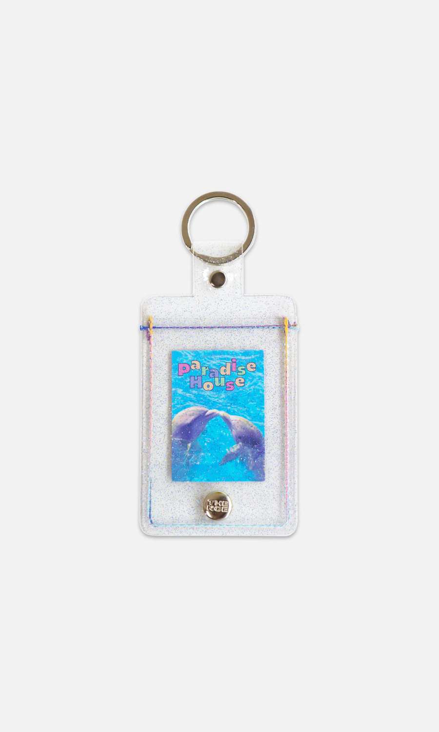 Glitter Photo Key Holder
