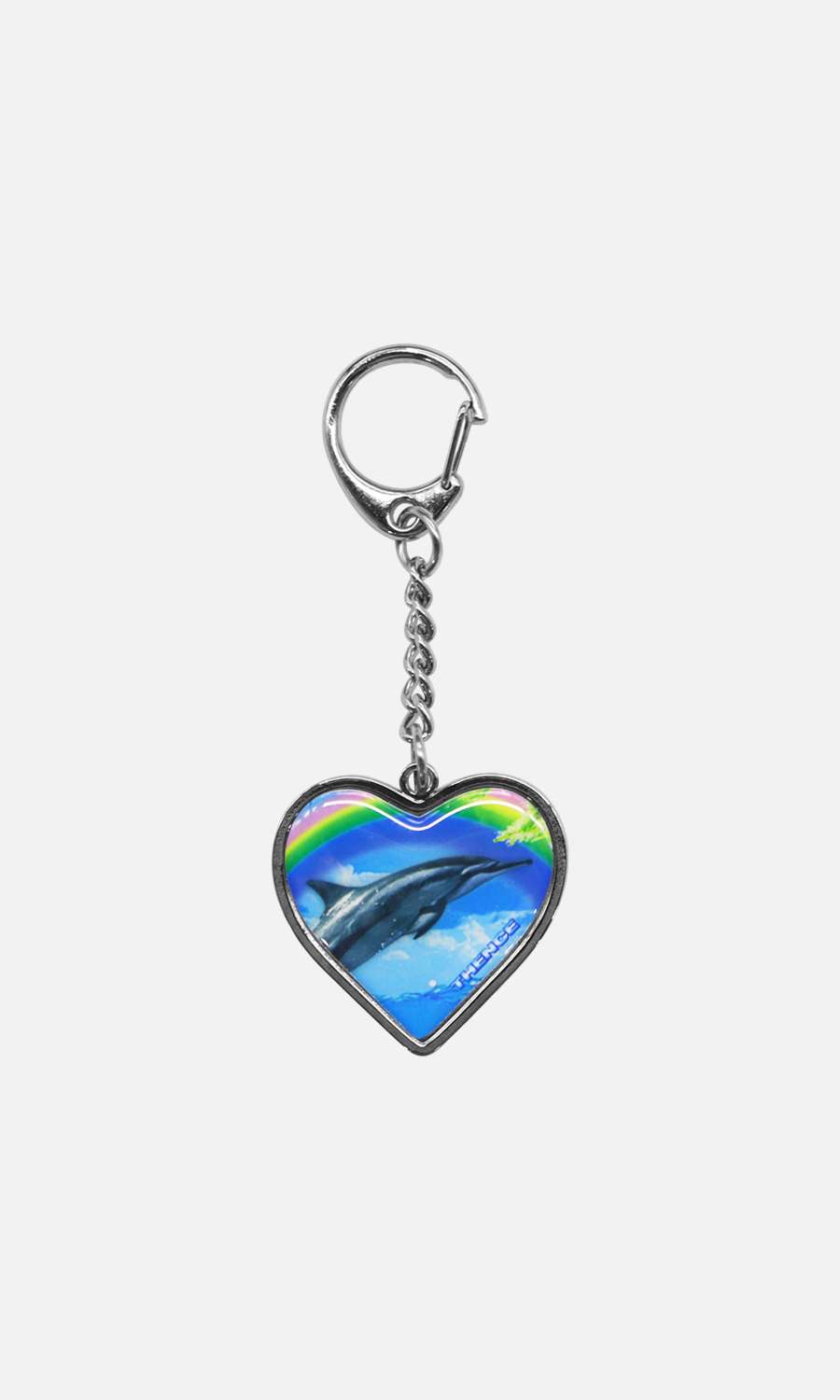 Heart Steel Key Holder_Dolphin