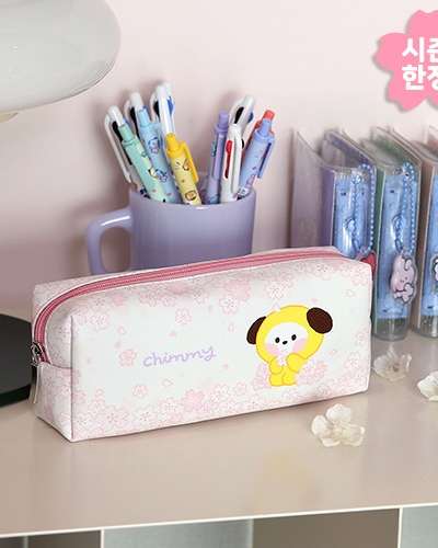 BT21 minini ペンポーチ [チェリーブラッサム]- チミ(CHIMMY)