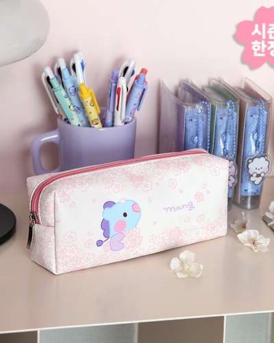 BT21 minini ペンポーチ [チェリーブロッサム]- MANG