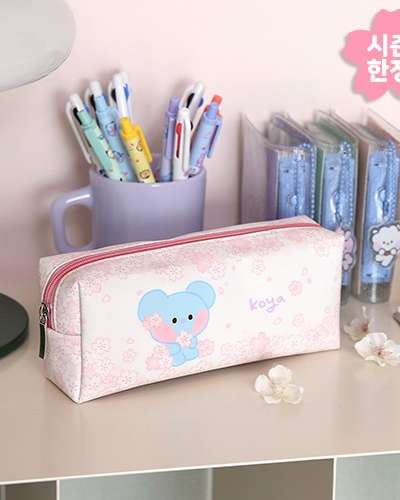 BT21 minini ペンポーチ [チェリーブラッサム]- コヤ(KOYA)