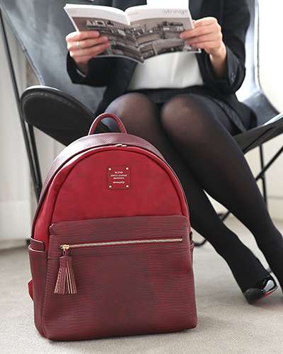 MONOPOLY BLEND OFFICE LEATHER BACKPACK