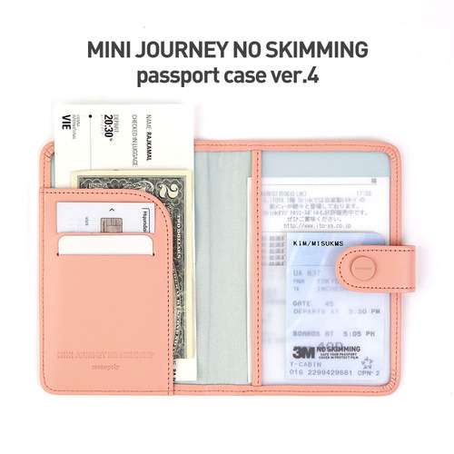 MINI JOURNEY NO SKIMMING Passport Case ver.4