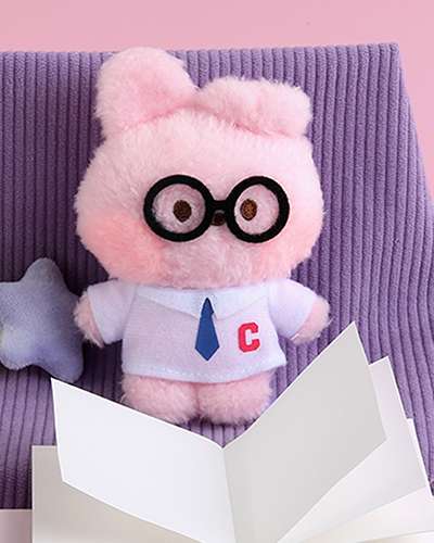 BT21 ぬいぐるみキーリング[プレッピー] - クッキー(COOKY)