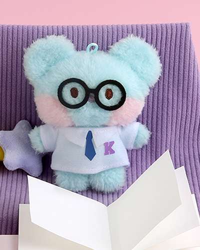 BT21 ぬいぐるみキーリング[プレッピー]- コヤ(KOYA)
