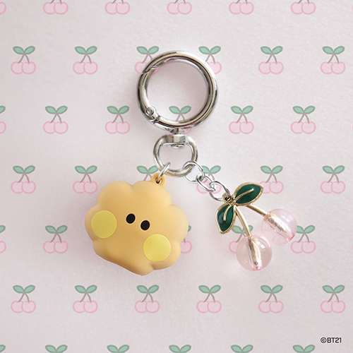 BT21 Face Cap Keyring - SHOOKY