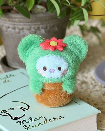 BT21 ぬいぐるみキーリング[グリーン]- KOYA(コヤ)