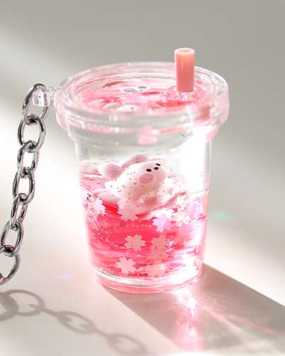 BT21 ウォーターキーリング[チェリーブロッサム] - クッキー(COOKY)