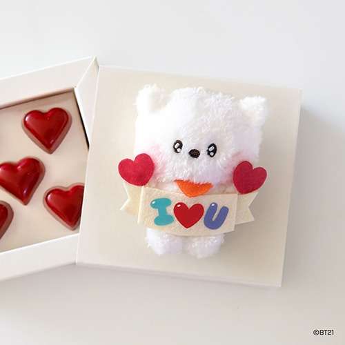 BT21 Plush Keyring [AllRew] - RJ Edition