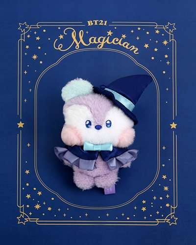BT21 minini ぬいぐるみキーリング [魔法使いS] - MANG
