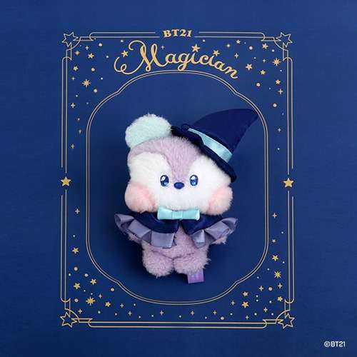 BT21 minini Plush Keyring [Wizard S] - MANG