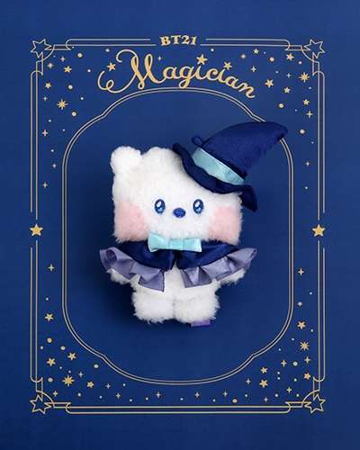 BT21 minini ぬいぐるみキーリング [魔法使いS] - アールジェイ(RJ)