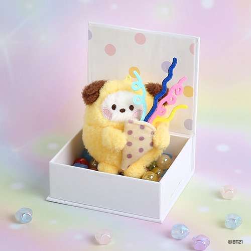 BT21 minini Plush Keyring [Surprise] - CHIMMY