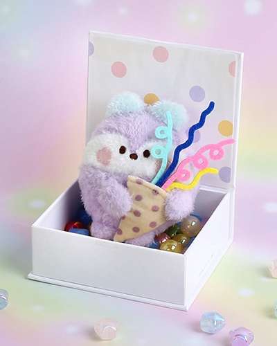 BT21 minini ぬいぐるみキーリング [サプライズ] - マン(MANG)