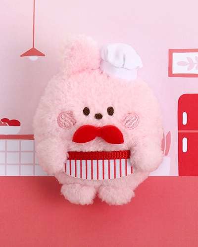 BT21 minini ぬいぐるみキーリング [シェフ] - クッキー(COOKY)