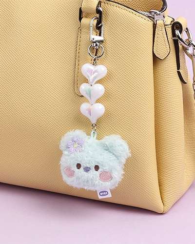BT21 ビズ人形キーリング[フェイス]-KOYA