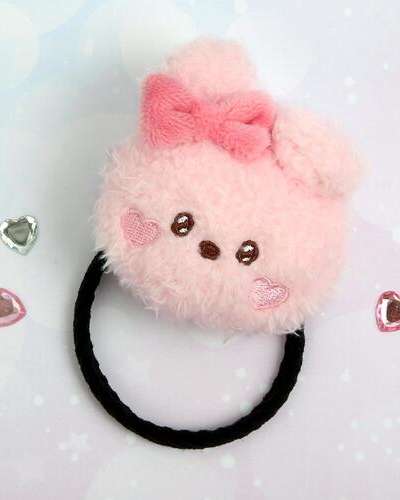 BT21 minini ぬいぐるみヘアゴム [ラブリー] - クッキー(COOKY)