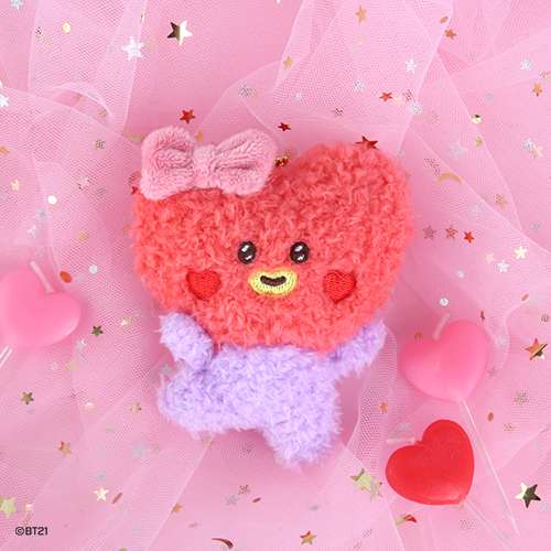 BT21 minini Plush Keyring [Lovely] - TATA