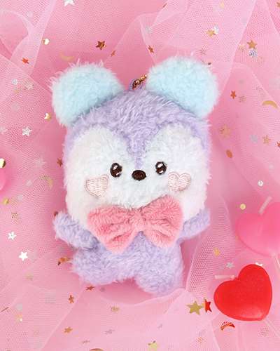 BT21 minini ぬいぐるみキーリング [ラブリー] - MANG