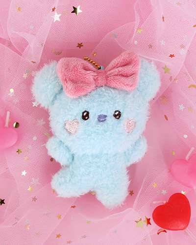 BT21 minini ぬいぐるみキーリング [ラブリー] - KOYA