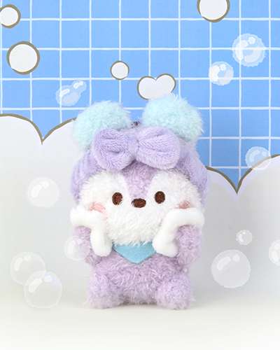 BT21 minini ぬいぐるみキーリング [バスタイム] - マン