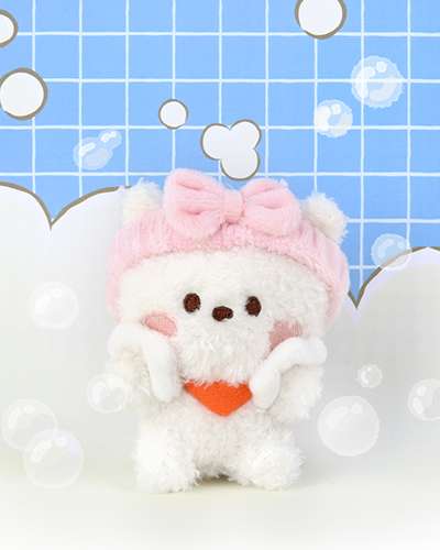 BT21 minini ぬいぐるみキーリング [バスタイム] - RJ